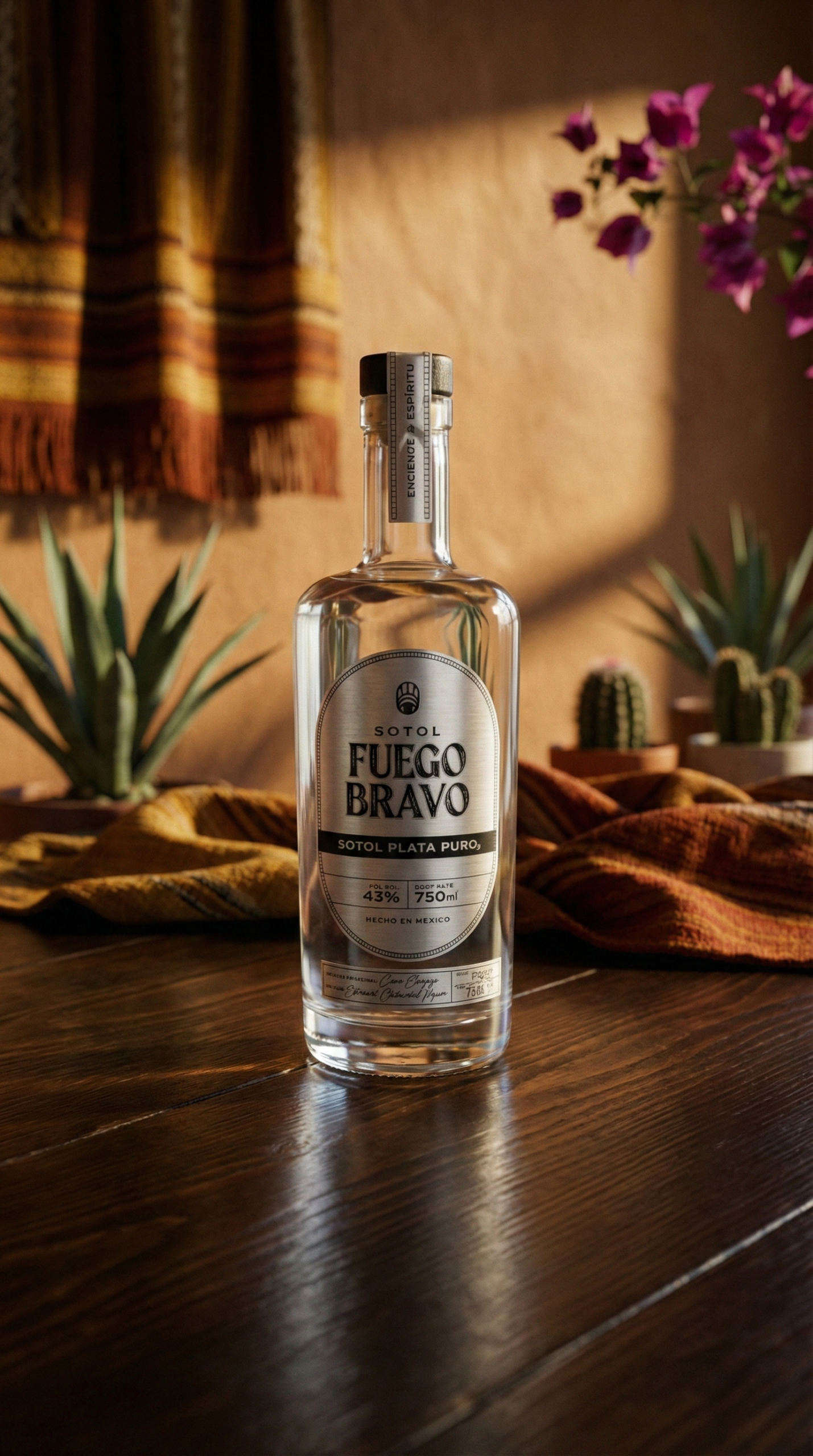 Botella Sotol Fuego ver 2