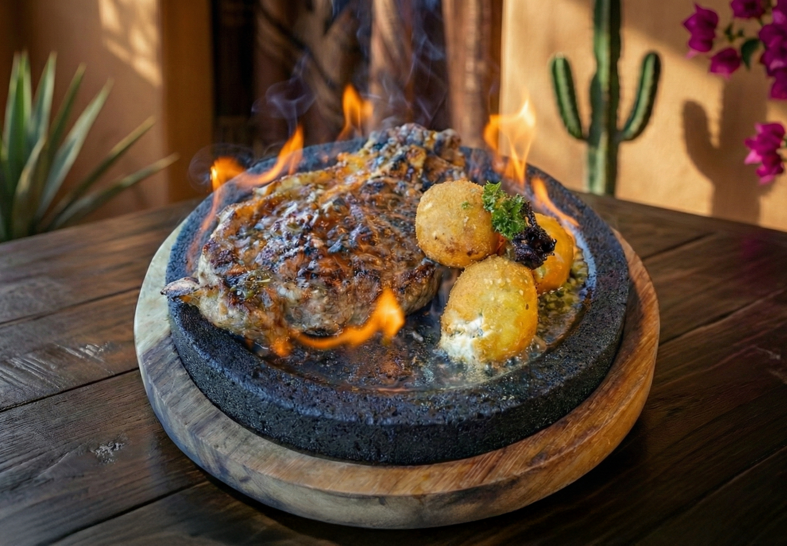 Rib Eye a la sal de Mar